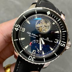 Đồng Hồ Blancpain Fifty Fathoms Tourbillon 8 Jours Rep Cao Cấp YS Factory 45mm (8)