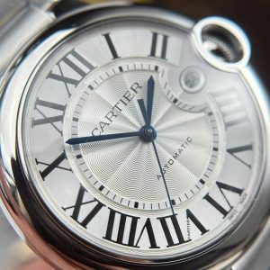 Đồng Hồ Cartier Ballon Bleu Replica 1 1 Mặt Trắng Dây Kim Loại Xưởng AF 40mm (2)