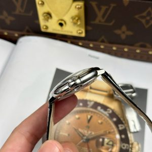 Đồng Hồ Cartier Ballon Bleu Replica 11 Mặt Trắng Dây Da Xưởng AF 40mm (2)