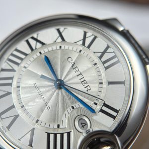 Đồng Hồ Cartier Ballon Bleu Replica 11 Mặt Trắng Dây Da Xưởng AF 40mm (2)