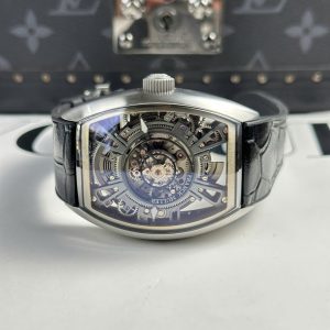 Đồng Hồ Franck Muller Chế Tác Curvex CX Grand Central Tourbillon Skeleton 42x56mm (2)