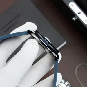 Đồng Hồ Hublot Classic Fusion Ceramic Chế Tác Mặt Xanh Blue Dây Cao Su 42mm (2)