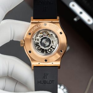 Đồng Hồ Hublot Classic Fusion King Gold Chế Tác Mặt Xám Máy SW300 Thuỵ Sỹ 42mm (2)
