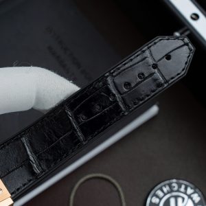 Đồng Hồ Hublot Classic Fusion King Gold Replica 11 Màu Đen Máy SW300 Thuỵ Sỹ Dây Cá Sấu 42mm (2)