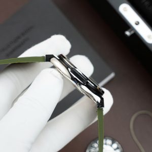 Đồng Hồ Hublot Classic Fusion Titanium Chế Tác Màu Xanh Lá Cây Máy SW300 Dây Cá Sấu 42mm (2)