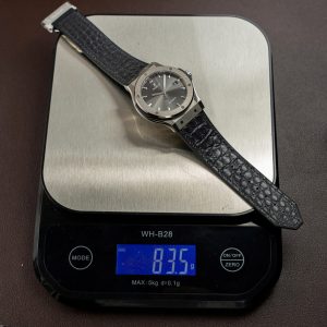 Đồng Hồ Hublot Classic Fusion Titanium Màu Xám Chế Tác Máy SW300 Thuỵ Sỹ Nặng 84Gram 42mm (2)