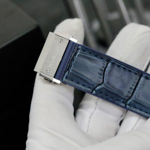 Đồng Hồ Hublot Classic Fusion Titanium Nam Đính Đá Hai Hàng Rep 11 Xưởng HB 42mm (2)