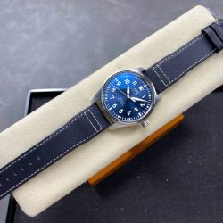 Đồng Hồ IWC Schaffhausen Pilot's Mark XX Mặt Xanh Dương Replica Xưởng ZM 40mm (2)