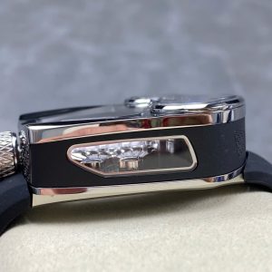 Đồng Hồ Jaboc & Co Bugatti Replica Cao Cấp Dây Cao Su Màu Xanh 52x44mm