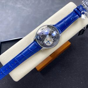 Đồng Hồ Jacob & Co Rồng Đen Replica Cao Cấp Nhất Dây Da Màu Xanh 45mm (10)