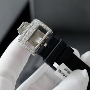 Đồng Hồ Nữ Richard Mille RM007 Chế Tác Đính Kim Cương Moissanite Hong Kong 36mm (2)