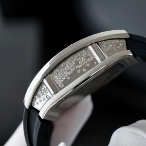 Đồng Hồ Nữ Richard Mille RM007 Chế Tác Đính Kim Cương Moissanite Hong Kong 36mm (2)