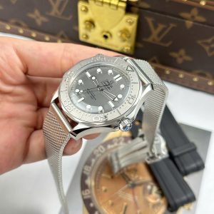 Đồng Hồ Omega Seamaster Diver 300m Replica 11 Màu Xám Xưởng VS 42mm (2)