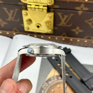 Đồng Hồ Omega Seamaster Diver 300m Replica 11 Màu Xám Xưởng VS 42mm (2)