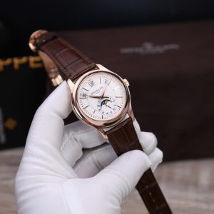 Đồng Hồ Patek Philippe 5205R Bọc Vàng Hồng 18K Replica 11 Cao Cấp Nhất 40mm (1)
