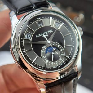 Đồng Hồ Patek Philippe Complications 5205G Mặt Xám Rep 11 Cao Cấp Nhất 40mm (10)