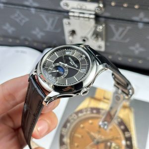 Đồng Hồ Patek Philippe Complications 5205G Mặt Xám Rep 11 Cao Cấp Nhất 40mm (10)
