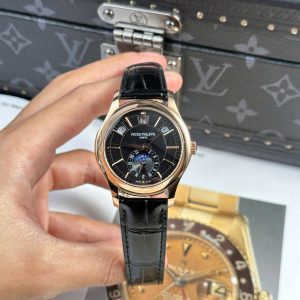 Đồng Hồ Patek Philippe Complications 5205R Mặt Đen Rep 11 Cao Cấp Nhất 40mm (9)