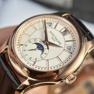 Đồng Hồ Patek Philippe Complications 5205R Mặt Trắng Rep 11 Cao Cấp Nhất 40mm (10)
