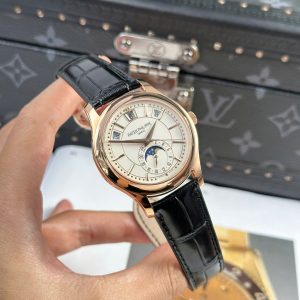 Đồng Hồ Patek Philippe Complications 5205R Mặt Trắng Rep 11 Cao Cấp Nhất 40mm (10)