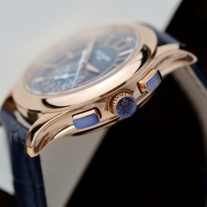 Đồng Hồ Patek Philippe Complications 5905R Replica 11 Màu Xanh Blue 41mm (4)
