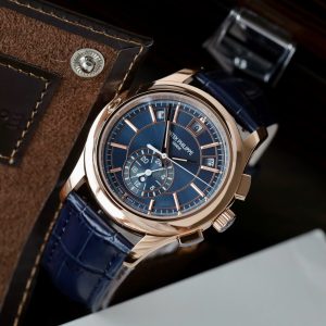 Đồng Hồ Patek Philippe Complications 5905R Replica 11 Màu Xanh Blue 41mm (4)