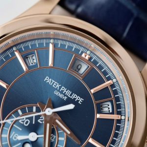 Đồng Hồ Patek Philippe Complications 5905R Replica 11 Màu Xanh Blue 41mm (4)