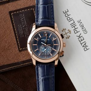 Đồng Hồ Patek Philippe Complications 5905R Replica 11 Màu Xanh Blue 41mm (4)