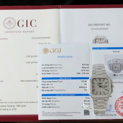 Đồng Hồ Patek Philippe Cubitus 5821 Chế Tác Full Kim Cương Moissanite Hong Kong 45mm (2)