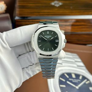 Đồng Hồ Patek Philippe Nautilus 5711 Tuỳ Chỉnh Full Options Like Auth Mặt Xanh Green 40mm