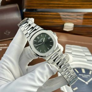 Đồng Hồ Patek Philippe Nautilus 5711 Tuỳ Chỉnh Full Options Like Auth Mặt Xanh Green 40mm