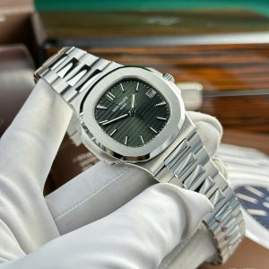 Đồng Hồ Patek Philippe Nautilus 5711 Tuỳ Chỉnh Full Options Like Auth Mặt Xanh Green 40mm