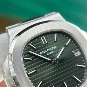 Đồng Hồ Patek Philippe Nautilus 5711 Tuỳ Chỉnh Full Options Like Auth Mặt Xanh Green 40mm