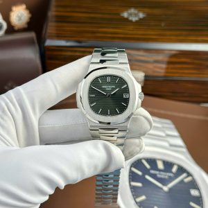 Đồng Hồ Patek Philippe Nautilus 5711 Tuỳ Chỉnh Full Options Like Auth Mặt Xanh Green 40mm
