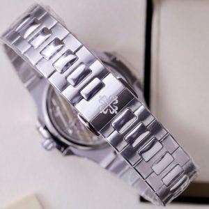 Đồng Hồ Patek Philippe Nautilus 5740 Chế Tác Nam Mặt Xanh Dương Dây Kim Loại 40mm (2)