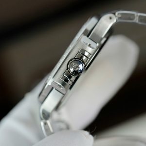 Đồng Hồ Patek Philippe Nautilus 7118 Mặt Xám Chế Tác Đính Moissante Xưởng 3K 35 (2)