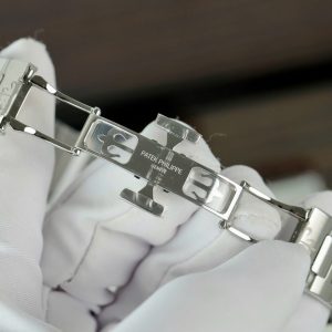 Đồng Hồ Patek Philippe Nautilus 7118 Mặt Xám Chế Tác Đính Moissante Xưởng 3K 35 (2)