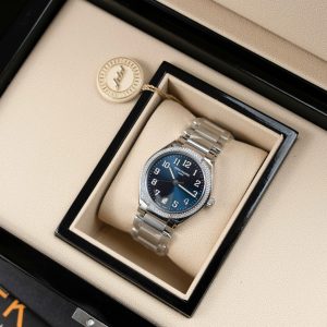 Đồng Hồ Patek Philippe Twenty 4 7300 Replica 11 Mặt Xanh Blue Dây Kim Loại 36mm (2)