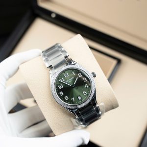 Đồng Hồ Patek Philippe Twenty 4 7300 Replica 11 Mặt Xanh Lá Cây Dây Kim Loại 36mm (2)
