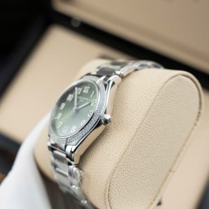 Đồng Hồ Patek Philippe Twenty 4 7300 Replica 11 Mặt Xanh Lá Cây Dây Kim Loại 36mm (2)