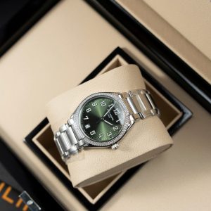 Đồng Hồ Patek Philippe Twenty 4 7300 Replica 11 Mặt Xanh Lá Cây Dây Kim Loại 36mm (2)