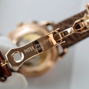 Đồng Hồ Patek Phillipe Replica 11 Perpetal Calendar 5270 Mặt Trắng Dây Da 41mm (2)