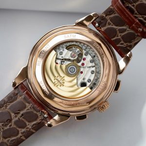 Đồng Hồ Patek Phillipe Replica 11 Perpetal Calendar 5270 Mặt Trắng Dây Da 41mm (2)