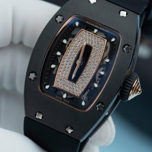 Đồng Hồ Richard Mille Fake 11 RM07-01 Vỏ Gốm Đen 36mm (2)