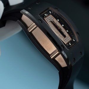 Đồng Hồ Richard Mille Fake 11 RM07-01 Vỏ Gốm Đen 36mm (2)