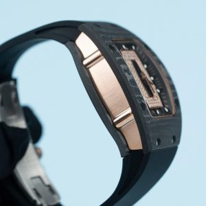 Đồng Hồ Richard Mille RM07-01 Fake 11 Vỏ Carbon Dây Cao Su Đen 36mm (1)