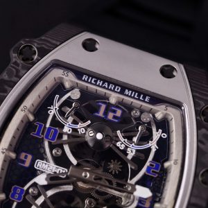 Đồng Hồ Richard Mille RM21-01 Tourbillon Replica 11 Dây Cao Su 45mm (2)