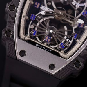 Đồng Hồ Richard Mille RM21-01 Tourbillon Replica 11 Dây Cao Su 45mm (2)