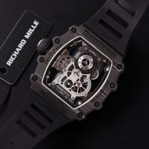 Đồng Hồ Richard Mille RM21-01 Tourbillon Replica 11 Dây Cao Su 45mm (2)