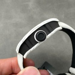 Đồng Hồ Richard Mille RM27-02 Rafael Nadal Tourbillon Chế Tác Carbon Trắng 40x48mm (3)